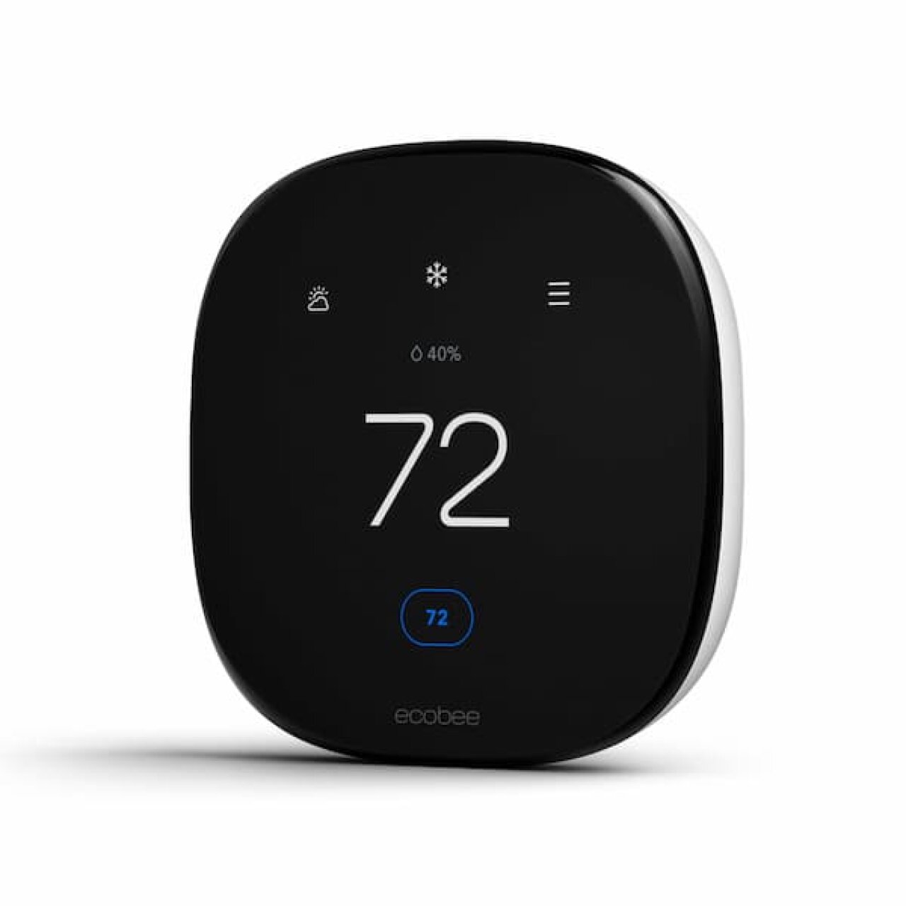 Ecobee Smart Thermostat with Voice Control.