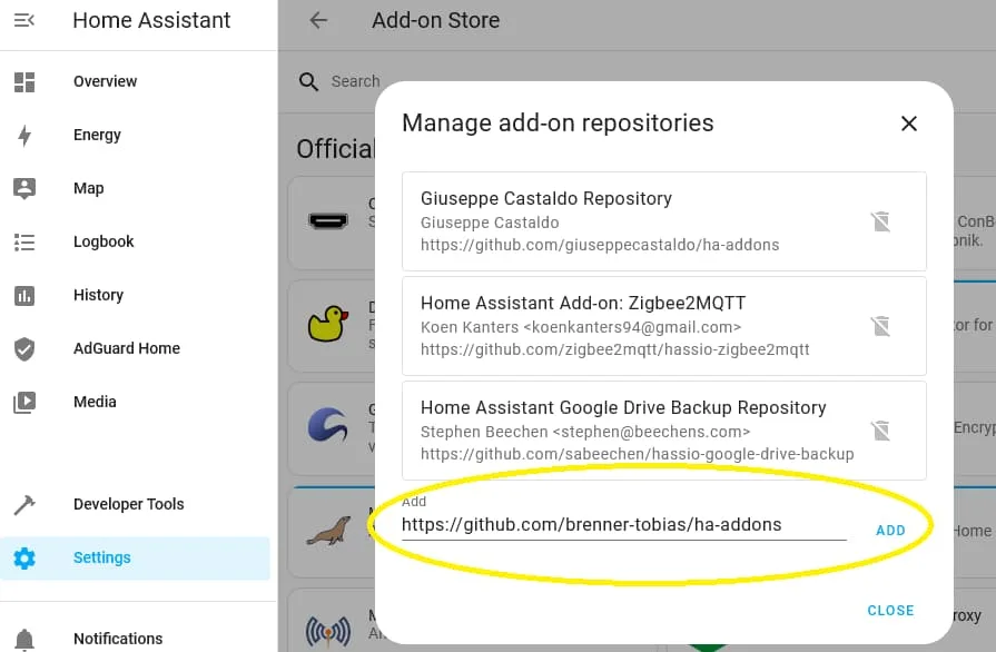 Home Assistant add-on repository for cloudflare